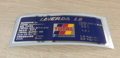 Laverda etichetta - laverda,