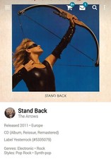 Arrows ~ Stand Back 2011 Remastered CD 1984 Canadian Hi-Tech AOR Melodic Rock