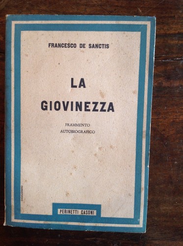 Sanctis la giovinezza - f.de,
