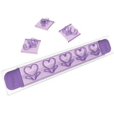 Stampi imprimi decori Wilton set 19 decora cuori per bordi dolci torta - Rotex