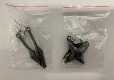 NARUTO - Orecchini a forma di pugnale e di stellina ninja - Cosplay - Anime