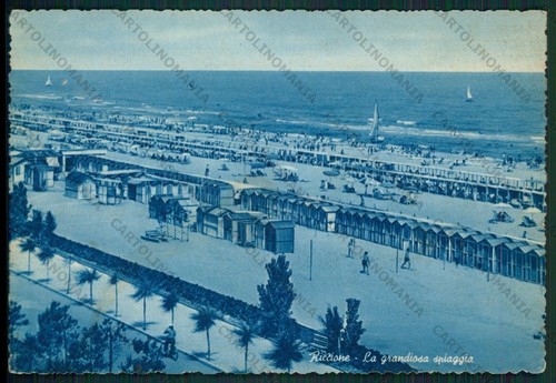 Rimini riccione cartolina - riccione, fg