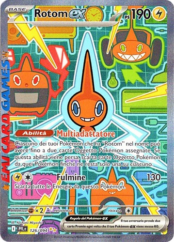 Rotom 126 094 full art - ex, 126/094
