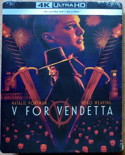 Per vendetta steelbook 4k - vendetta,