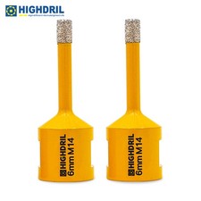 HIGHDRIL 2pcs Dia6mm Fresatura