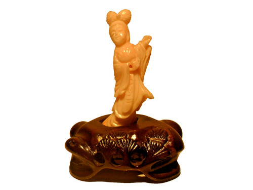Antica scultura corallo - , bianco
