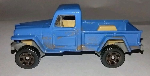 Matchbox blu jeep - blu, willy