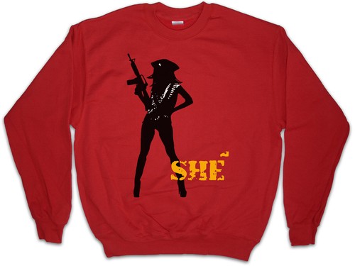 Felpa maglione she - maglione, guerilla