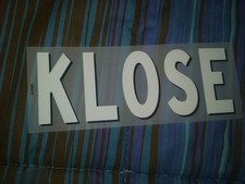 STILSCREEN NEW KLOSE  NOME  MAGLIA LAZIO BAYERN OFFICIAL 