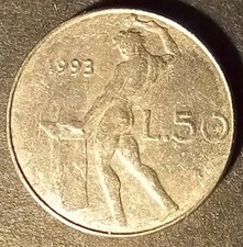 50 Lire 1993 Small Volcano