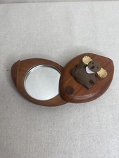 Wooden Koala Mirror Small Hand