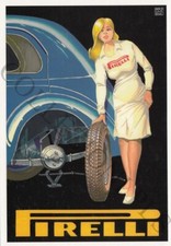 cartolina/Postcard Publicard 1132: Pirelli Stella Bianca (A. Brovarone)