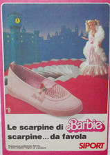 Pubblicità Advertising Werbung Italian Ritaglio 1984 BARBIE SCARPE SCARPINE