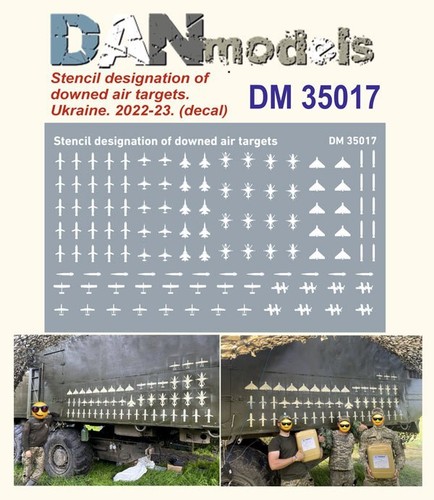 Dan models 35017 - models, decalcomania