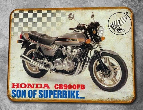 Plaque metal vintage honda - vintage, 900
