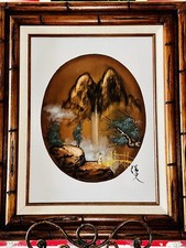 Dipinto orientale olio su tela