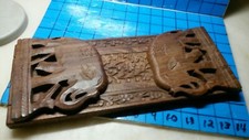 Fermalibri vintage legno - fermalibri,