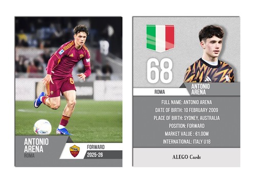 Carte antonio arena roma - *,