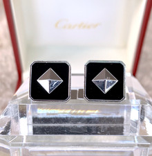 Gemelli cartier rari piramide - cartier,