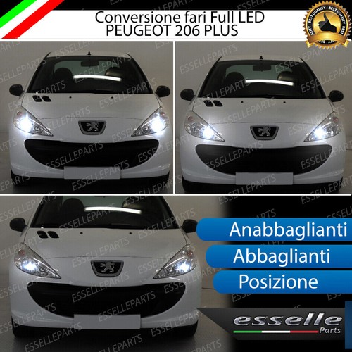 Conversione fari led - led, peugeot