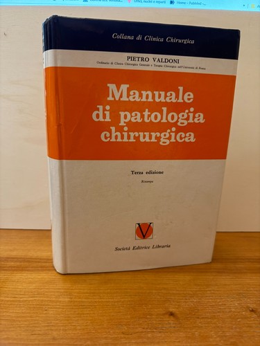 Pietro valdoni manuale di - valdoni,