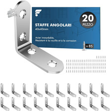 Corner Brackets, 20 Pieces, 40