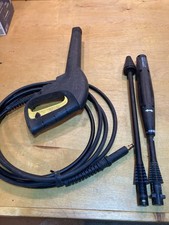 Pistola innesco idropulitrice Karcher K3 alta pressione, bacchette e tubo usato