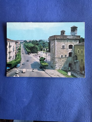 Cartolina benevento piazza - benevento,