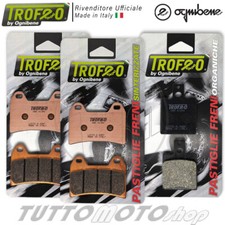 KIT PASTIGLIE ANT+POST TROFEO DUCATI MONSTER 620 2002 2003 2004 2005