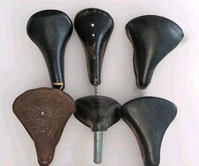 Lotto selle bici antica pelle set di selle vecchie selle per bici Pryma