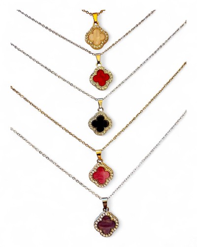 Nuova collana donna acciaio - nuova,