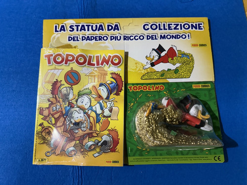Topolino 3677 con statuina - statuina, di