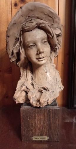 Scultura donna con - scultura,
