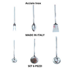 SET MESTOLI UTENSILI CUCINA X6