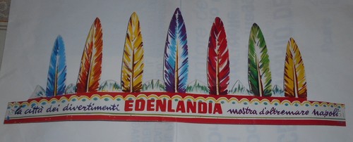 Copricapo indiano edenlandia - indiano,