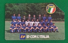   Scheda telefonica usata Italia 90 Squadra lire 10000 scadenza 31.12.91  foto 