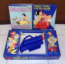PROIETTORE FESTACOLOR Biancaneve e Cenerentola Walt Disney Harbert 1970 + diapo