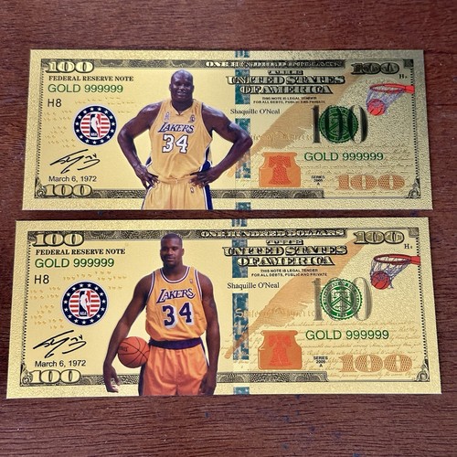 Set banconote shaq neal - set,