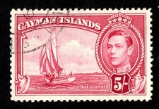 Cayman Islands Scott 110 Used.