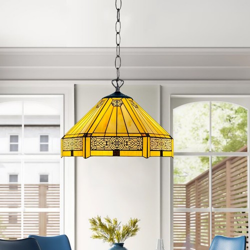 Lampada sospensione tiffany - a,
