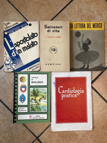 Lotto libri vintage medicina - lotto,