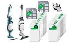  Kit 24 Sacchetti compatibili per Folletto VK140/150 MCS003B , 24 Profumi MCS009