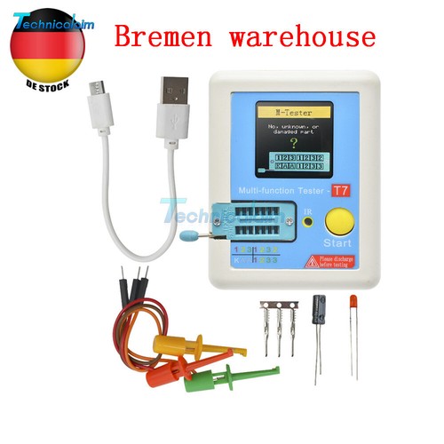 Lcr transistor tester diodo - transistor,