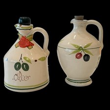 Brocca vuota ceramica olio