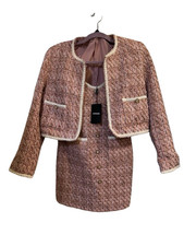Mini abito donna stile tweed