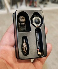 Hot Toys Pirati dei Caraibi 1/6 DX06 Jack Sparrow Bussola Testa Rimpicciolita Set