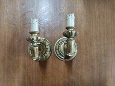 COPPIA APPLIQUE STILE BAROCCO VENEZIANO EPOCA 900