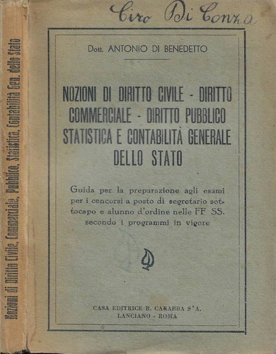Nozioni diritto civile - diritto,