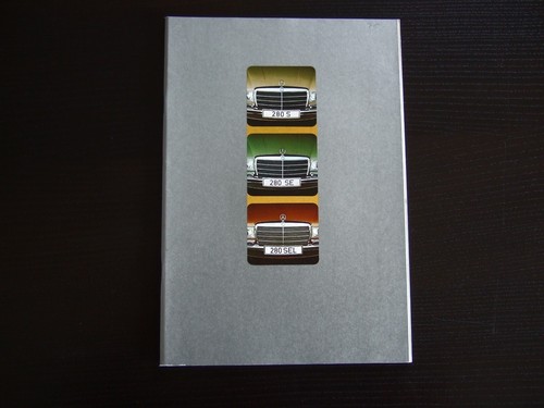 Mercedes depliant 280s - mercedes, ·