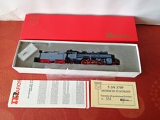 ✅RIVAROSSI COMO GALLETTO 5201 locomotiva a vapore S 3/6 3709, 1/87, come nuova